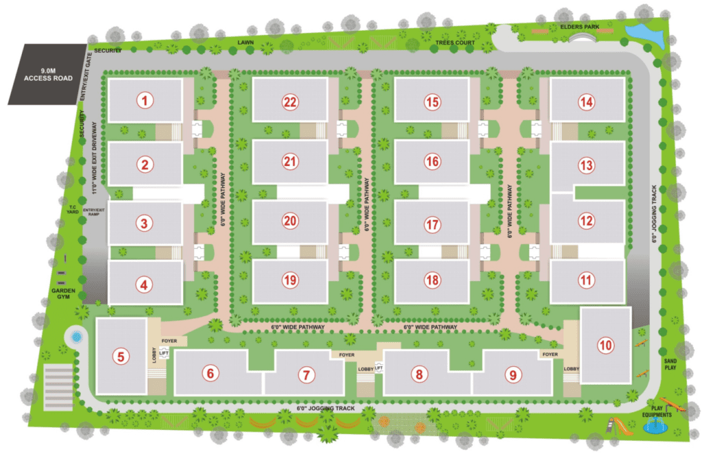 PSR Nandanam Masterplan